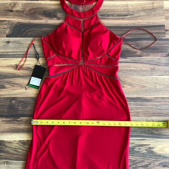 BNWT La Femme floor length gown - Picture 8 of 10